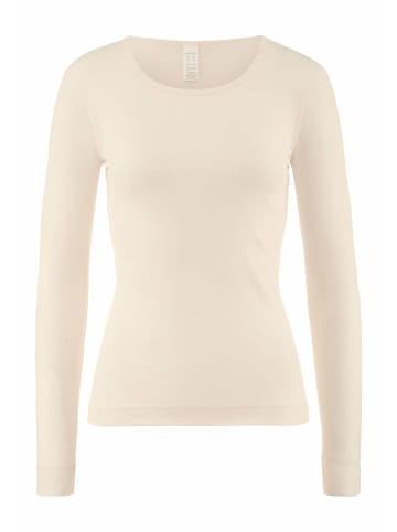 Hessnatur Langarm-Shirt in natur