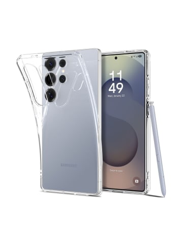 Spigen Spigen Liquid Crystal Hülle Samsung Galaxy S25 Ultra transparent in Transparent