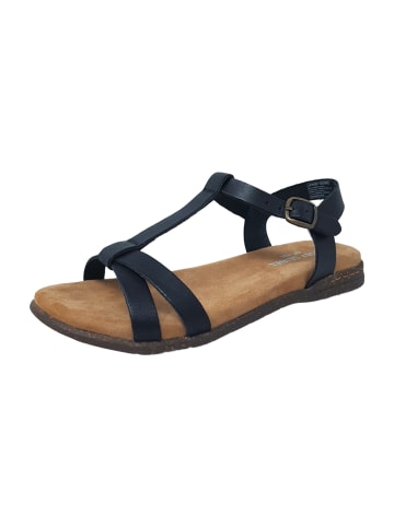 Josef Seibel Riemchensandaletten in Schwarz