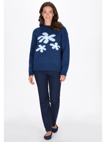 Usha Women Sweater in navy