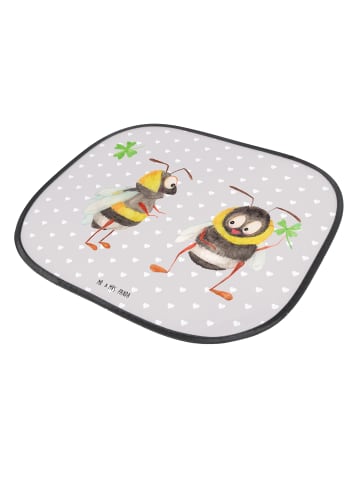 Mr. & Mrs. Panda Sonnenschutz Fürs Auto Bienen Paar ohne Spruch in Grau Pastell