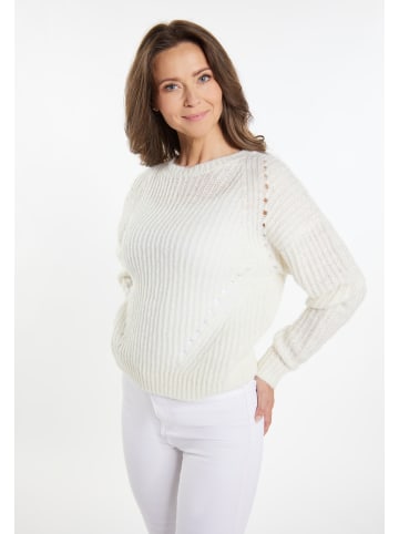 usha WHITE LABEL Strickpullover in Weiss