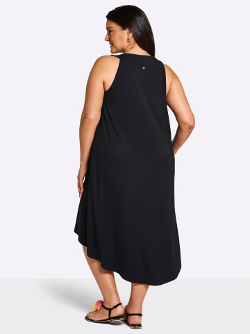 sheego Jersey-Kleid in schwarz