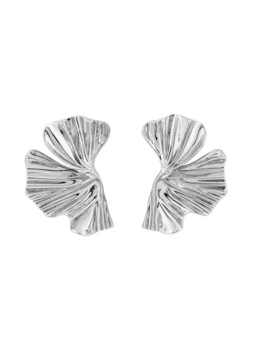 Steel_Art Ohrstecker Damen Zuleika silberfarben poliert in silberfarben poliert