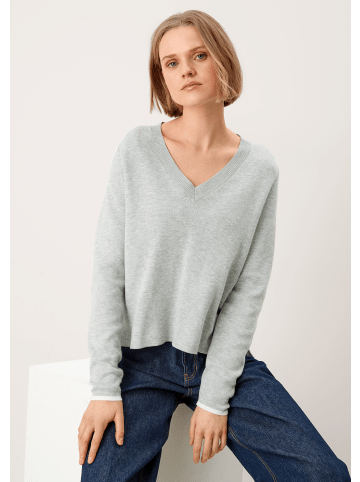 s.Oliver Pullover langarm in Grau