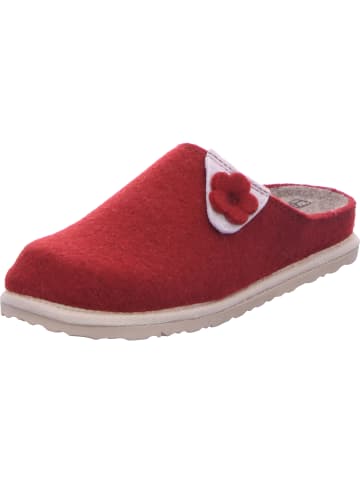 Fischer Markenschuh Pantoffel in bordeaux