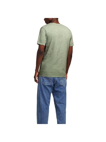 Jack and Jones 1er Pack JJESPLIT Neck Tee SS in Grün