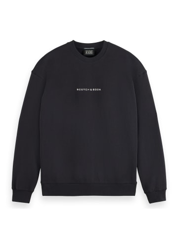 Scotch & Soda Sweatshirt in Schwarz