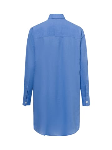 Franco Callegari Bluse Gudrun in blau