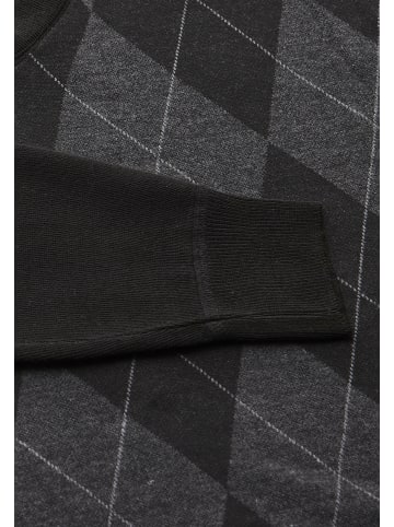 nowles Herren Pullover in Schwarz Grau