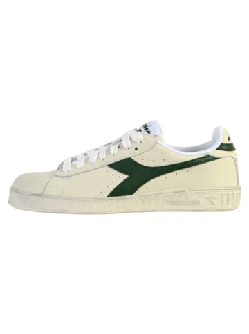 Diadora Game Low Waxed Sneaker aus Leder Weiß