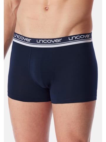 UNCOVER BY SCHIESSER Retro Short / Pant Basic in Dunkelblau