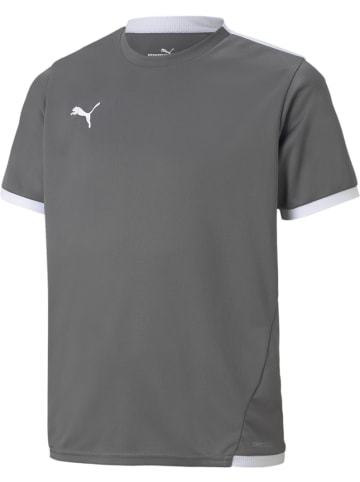 Puma Sportshirt "TeamLIGA Jersey Jr" in Grau