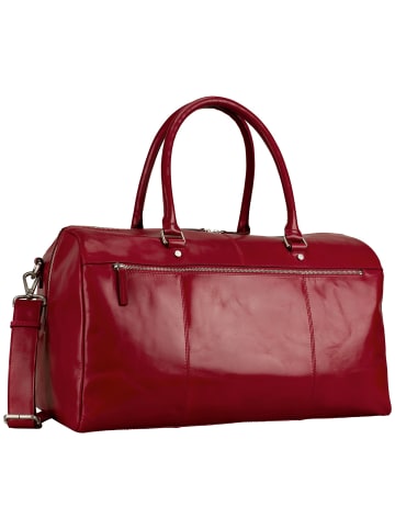 Leonhard Heyden Cambridge Reisetasche Leder 50 cm in rot