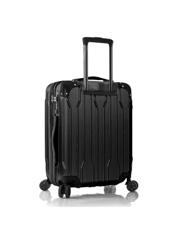 Heys Xtrak 4 Rollen Kabinentrolley S 55 cm mit Dehnfalte black