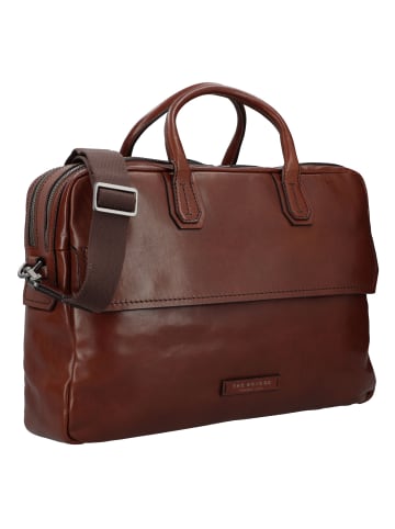 The Bridge Williamsburg Aktentasche Leder 42 cm Laptopfach in marrone rutenio