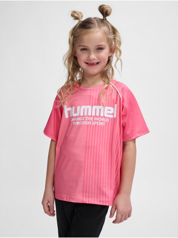 Hummel T-Shirt Hmlmexine Kinder in GERANIUM PINK