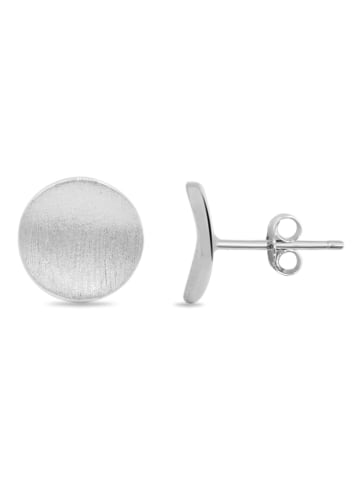 Adeliás Damen Ohrringe – Ohrstecker aus 925 Silber in silber