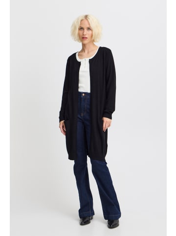 PULZ Jeans Strickjacke PZSARA Regular fit in Black