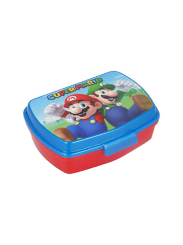 Stor Lunchbox Mario Luigi Super Mario in bunt