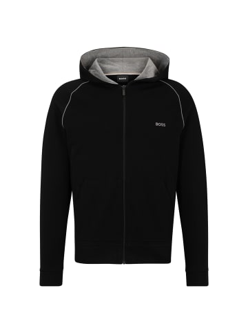 BOSS Sweatjacke in Schwarz