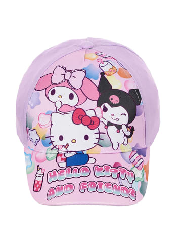 Hello Kitty Mädchen Cap Kuromi My Melody verstellbar in Lila