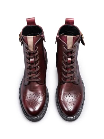 LLOYD Schnürstiefeletten Lässige Schnürstiefelette in ROT