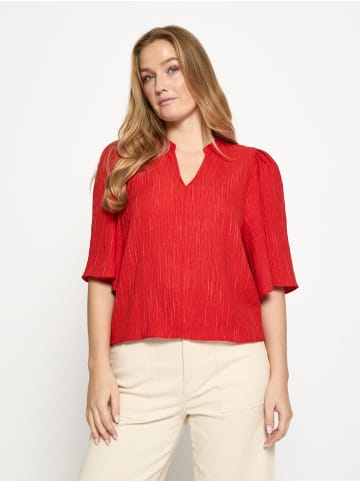 Peppercorn Top in Aura Orange Stripe