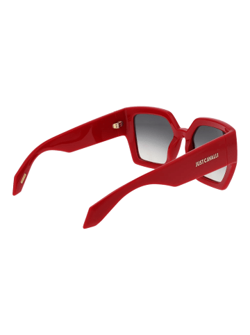 Just Cavalli Damen Sonnenbrillen Quadrat Rot