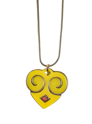 collezione alessandro Lange Kette " Utah " in gelb