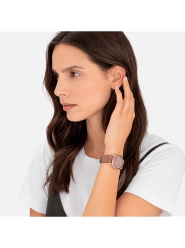 LIEBESKIND BERLIN Armbanduhr The Leather One in braun