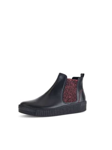Gabor Fashion Chelsea Boots in schwarz