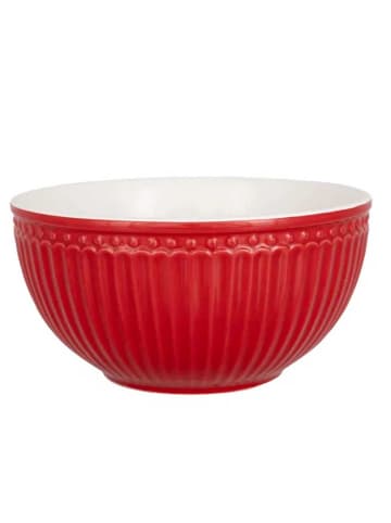 Greengate Servierschale ALICE ROT Medium