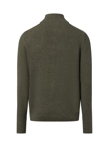 Nils Sundström Pullover in oliv - 0003