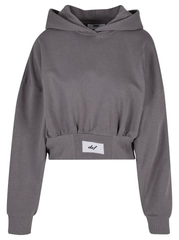 DEF DEF Kapuzenpullover in steelgray