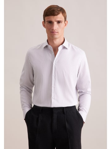 Seidensticker Business Hemd Slim in Grau