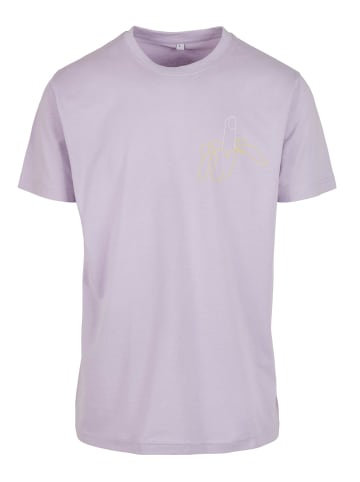 Mister Tee T-Shirt kurzarm in lilac