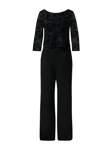 comma Jumpsuit in schwarz