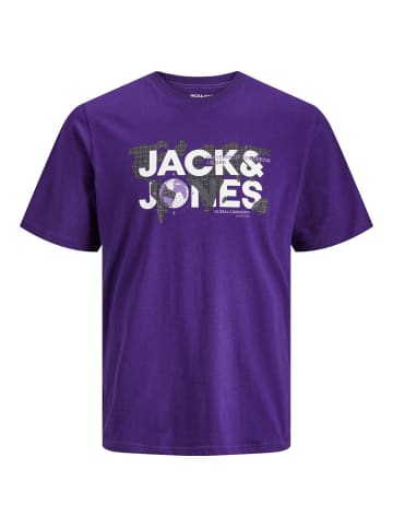 Jack & Jones T-Shirt JCODUST in Lila