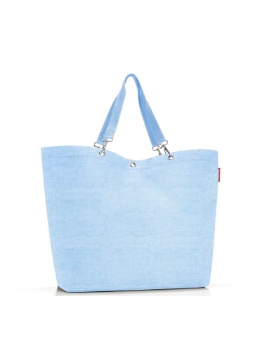 Reisenthel XL - Shopper 65 cm (teddy leo olive) in twist powder blue