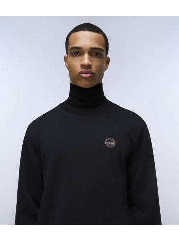 Napapijri Pullover "B-Badge C" in Schwarz