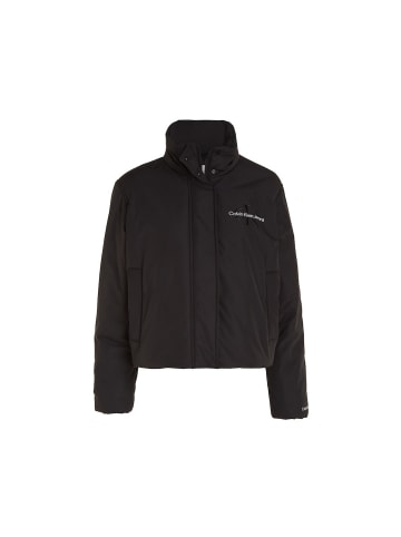 CALVIN KLEIN JEANS Jacke in ck black