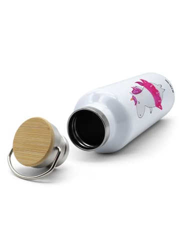 Mr. & Mrs. Panda Trinkflasche Einhorn Ballerina ohne Spruch in Weiß