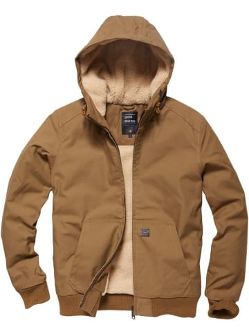Vintage Industries Winterjacke in Braun