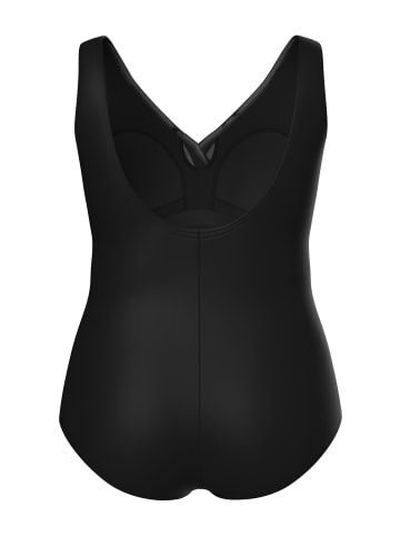 Ulla Popken Badeanzug in vulkangrau