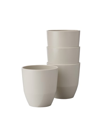 Mepal 4er Set Becher Silueta in Nordic White 200 ml