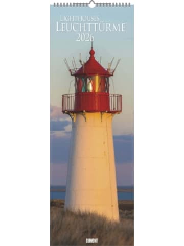 DuMont Kalenderverlag Kalender - DUMONT - Leuchttürme 2026 - Wandkalender King-Size 34×98