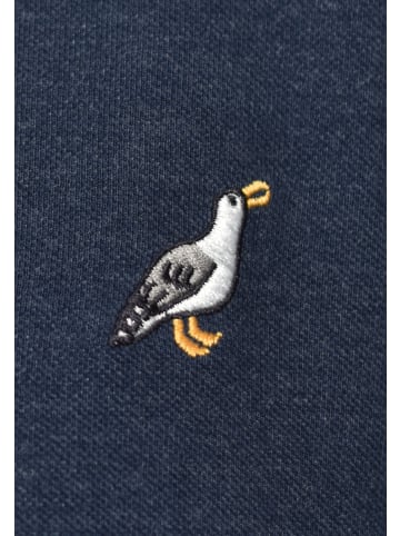 GreenBomb Polo-Shirt Animal Seagull in Marineblau