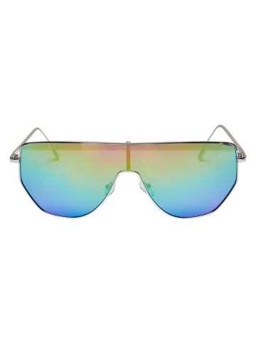 Urban Classics Urban Classics Unisex Sunglasses Palm Springs in silver/rainbow
