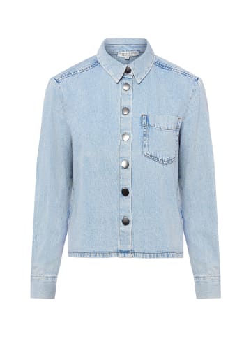 Marie Lund Jeansbluse Birgit in bleached - 0003